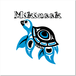 Snapping Turtle (Mikinaak) Posters and Art